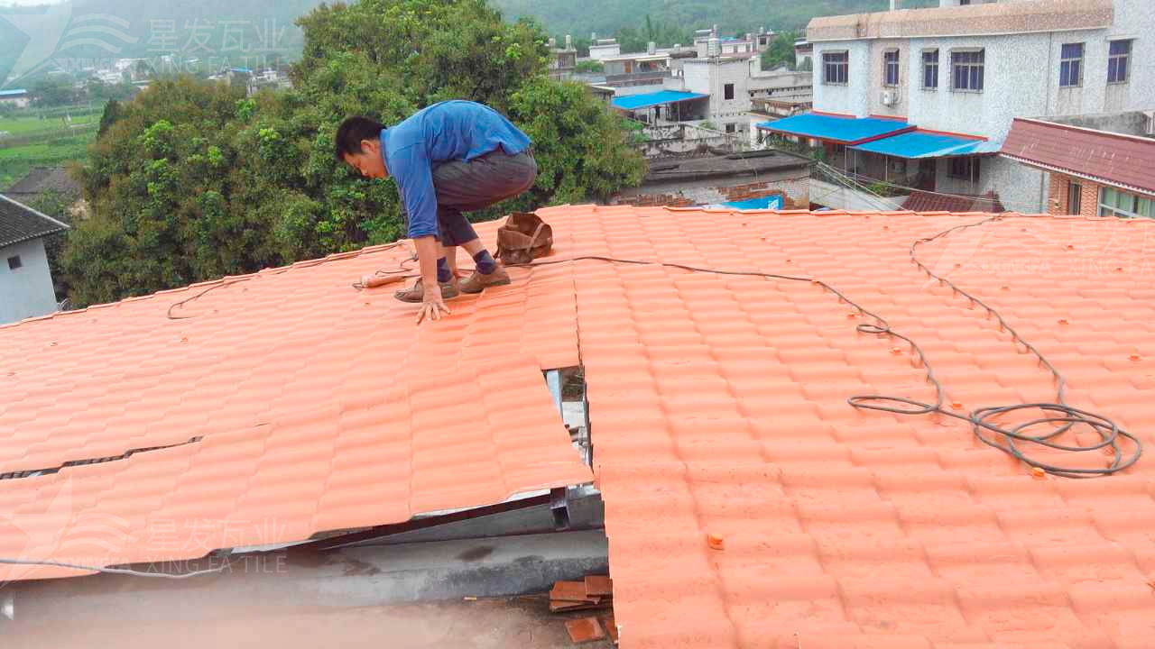 惠州屋顶铺设安装合成树脂瓦时，牢牢记住这3点，就不怕屋顶出问题！